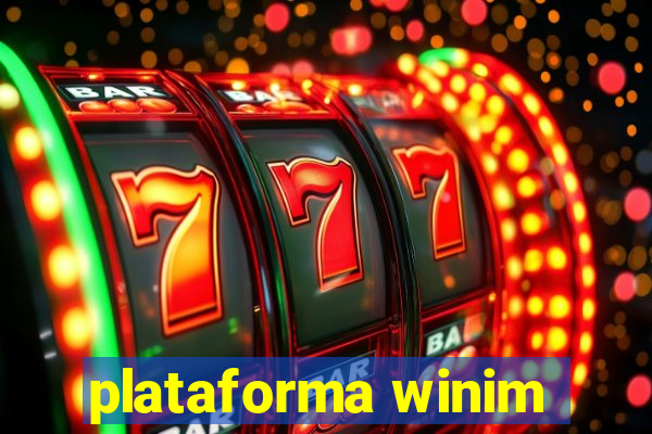 plataforma winim